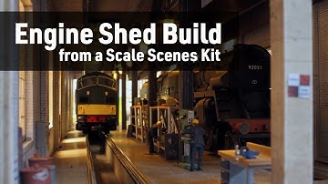 Scale Scenes North Light Engine Shed Build