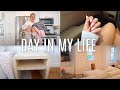 VLOG: furniture delivery !! getting my nails done, revolve haul, etc.