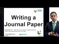 Writing a journal paper