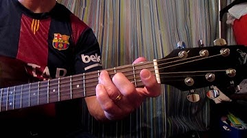 A MINOR PENTATONIC SCALE: OPEN POSITION