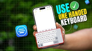 How to Use One-Handed Keyboard on iPhone | Type Faster with One Hand