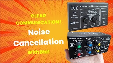 Eliminate background noise and get clear communication with Bhi ham radio products!
