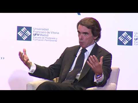 Aznar: "Las sociedades multiculturales rompen la escala de valores de Occidente"
