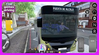 ( Madrid 6-Level ) - BUS SIMULATOR / #gaming #gamer #mobilegame #simulatorgame #gamevideo