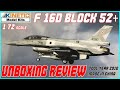 KINETIC 1 72 F 16D BLOCK 52 ADVANCED VIPER UNBOXING REVIEW
