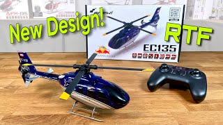 Amewi AFX135 Pro new Flying Bulls design | Beginner RC helicopter with height sensor | Review