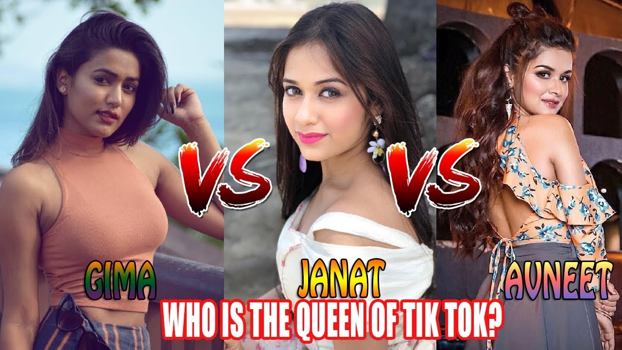 Gima Ashi VS Jannat Zubair VS Avneet Kaur  Tik Tok Viral Girls