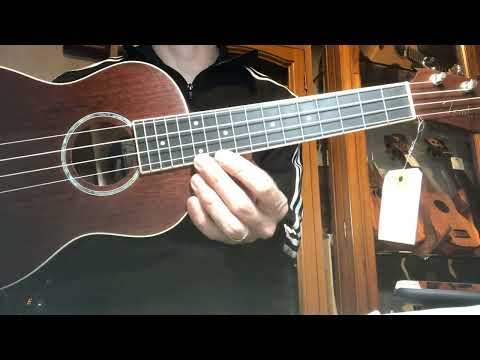 Укулеле концертное FENDER Zuma Concert Ukulele, видео 1