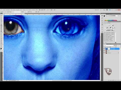 Avatar Navi erstellen Teil / - Photoshop Tutorial