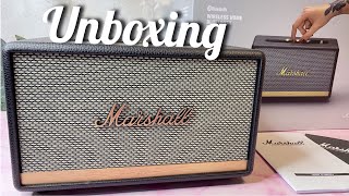 Unboxing Marshall ACTON II in 2021