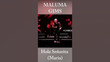 Thumbnail of MALUMA,GIMS - Hola Señorita LIVE