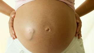 Babies Moving Inside Mom's Belly -  Pregnant Belly  -  Baby Moving Video Compilation