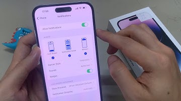 iPhone 14 Pro: Enable/Disable Phone Notifications Alerts for Lock Screen/Banners/Notification Center