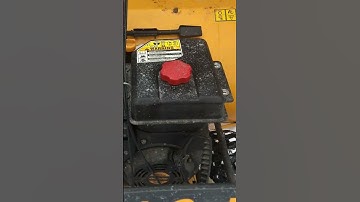 Starting a Cub Cadet Snowblower