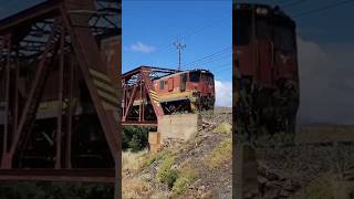 A South Bound Rovos Rail Crosses The Geelbek River With 2 Transnet 18Es