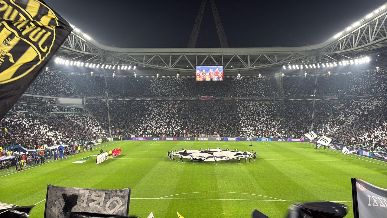 Juventus - Benfica 2-0 (Formazione, Inno e Inno Champions League 21-01-2026)