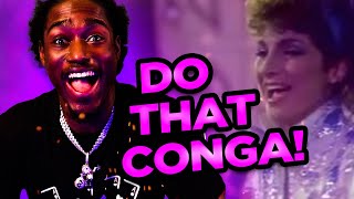 Gloria Estefan, Miami Sound Machine - Conga(REACTION!!!)