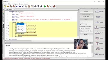 CÓMO HACER UNA CALCULADORA EN PSEINT-Dosher
