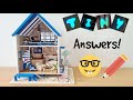 Answers to DIY Miniature Treasure Hunt in Beach House