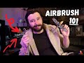 First time airbrushing start here  beginner airbrush starting guide