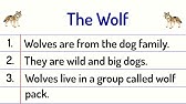 10 Lines about Wolf in English | Essay on Wolf | Wild Animal | Few Lines on  Wolf in English - YouTube