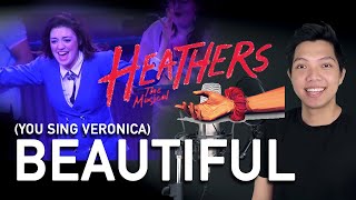 Video thumbnail of "Beautiful (Ensemble Part Only - Karaoke) - Heathers The Musical"