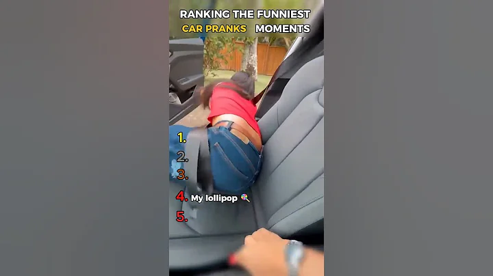 Ranking Funniest Car Prank Moments  #tiktok  #usa  #prank