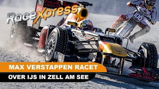 Max Verstappen Racet Op Ijs In Zell Am See, Oostenrijk