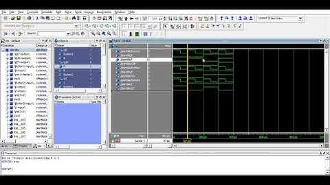 Simulación en MODELSIM Punto 1 Taller 8