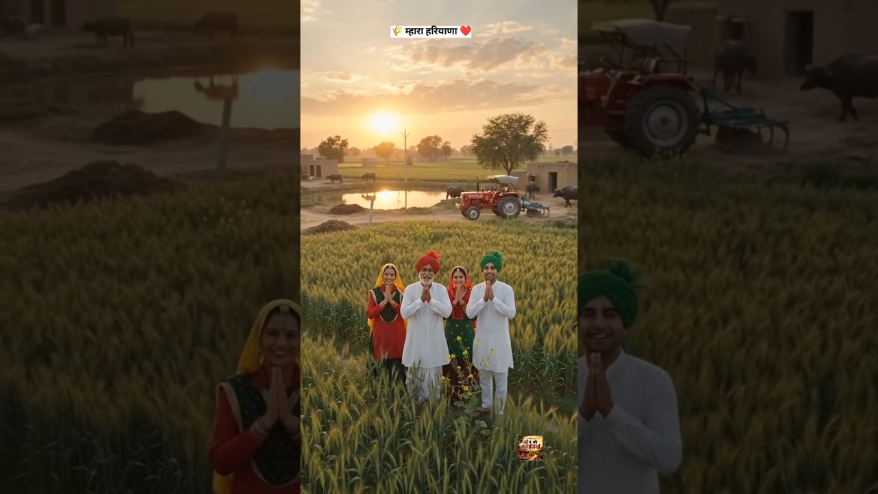 म्हारा हरियाणा 🌾| मिट्टी की खुशबू और दिलां का प्यार #shorts #haryanvistory #haryana #culture #story