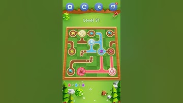 pipe puzzle line connect gameplay level 51
