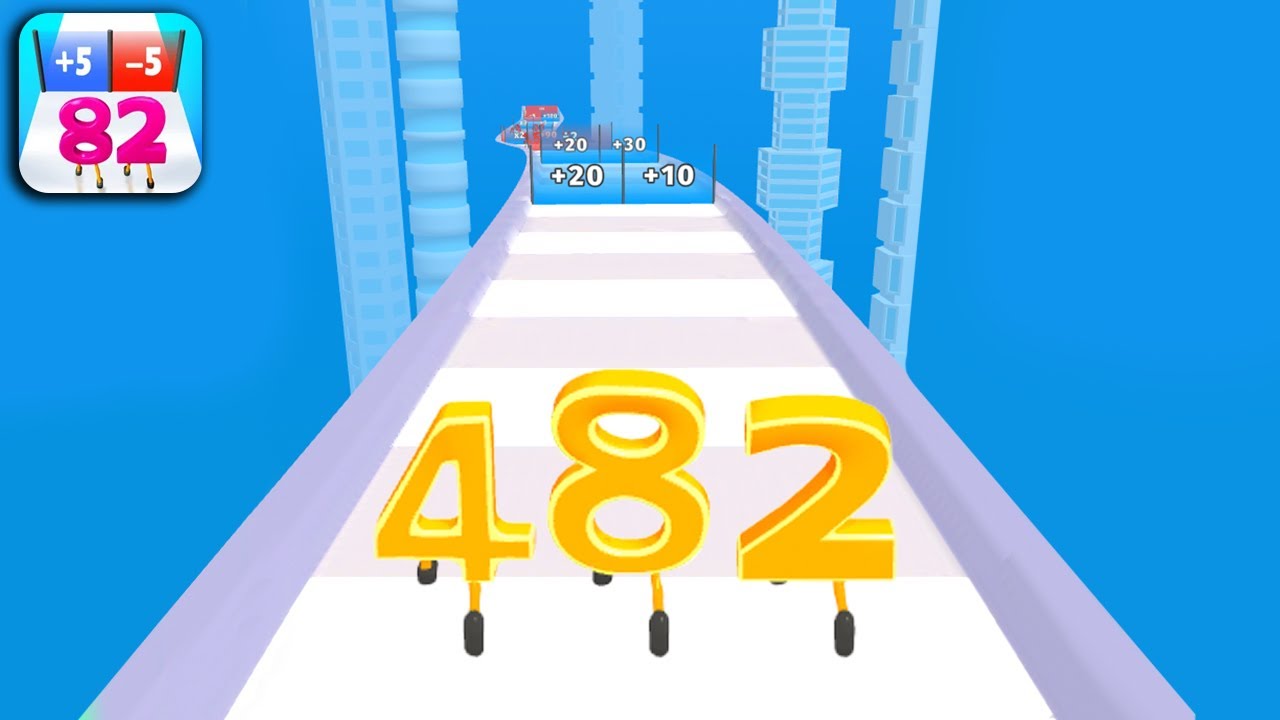 Digit Run UPDATE Gameplay Walkthrough All Levels - YouTube