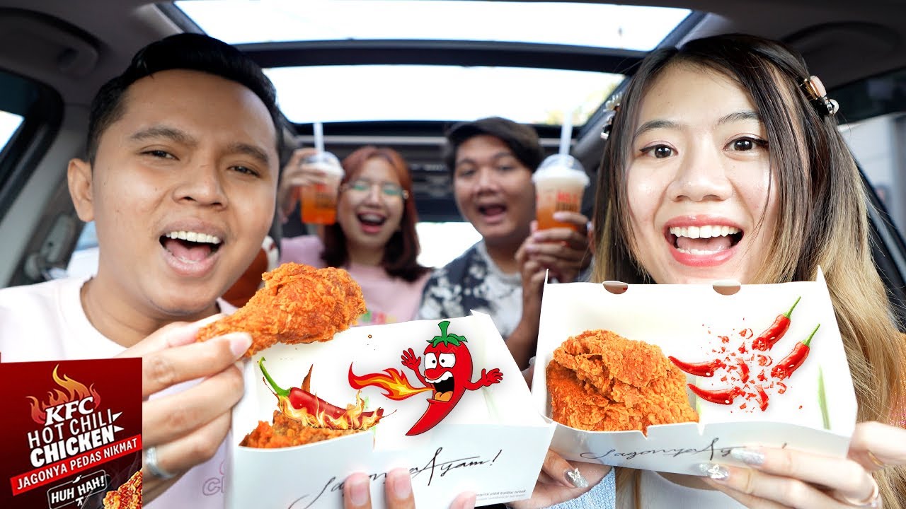 NYOBAIN MENU BARU KFC HOT CHILI!! PEDESNYA KERASA BANGET!!