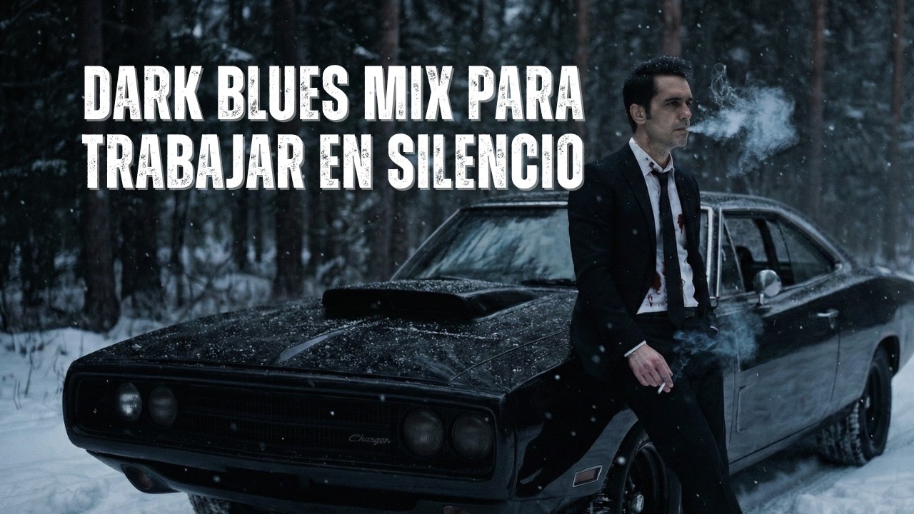 Música para Hombres de Clase 🚬 | Blues Oscuro y Lento (Noche & Elegancia)