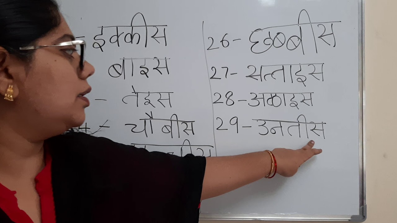 Numbers 21 To 30 In Hindi YouTube numbers-21-to-30-in-hindi-youtube