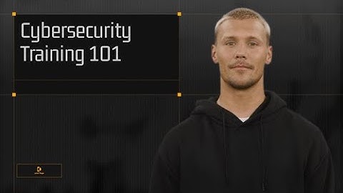 Cybersecurity Training Video (Editable L&D Template)