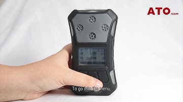 Ultimate User Guide About Explosive Proof Portable MultiGas Detector | Instrument Setup