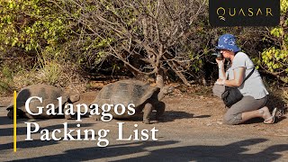 Galapagos Packing List  What to Pack for the Cruise of a Lifetime