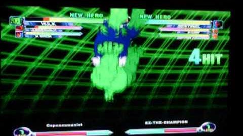 Mvc2 (ps3): EZ-THE-CHAMPION vs Capcommunist