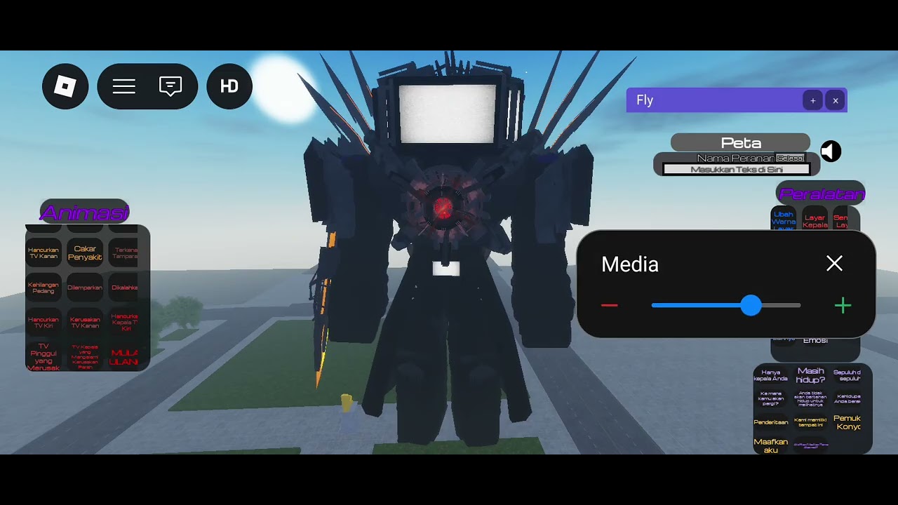 kalo mau main di roblox nama gamenya skibidi toilet