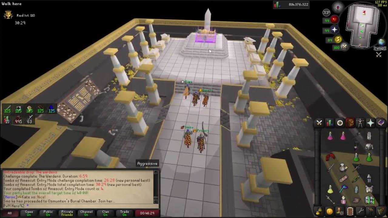 Osrs, first day drops from raids 3 YouTube
