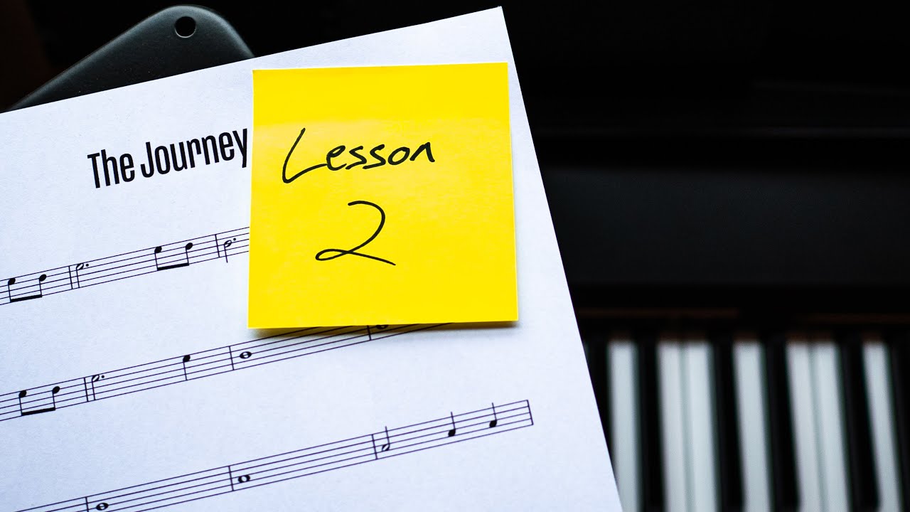 Piano Lesson #2 - The Journey (Learning the Left Hand) - YouTube