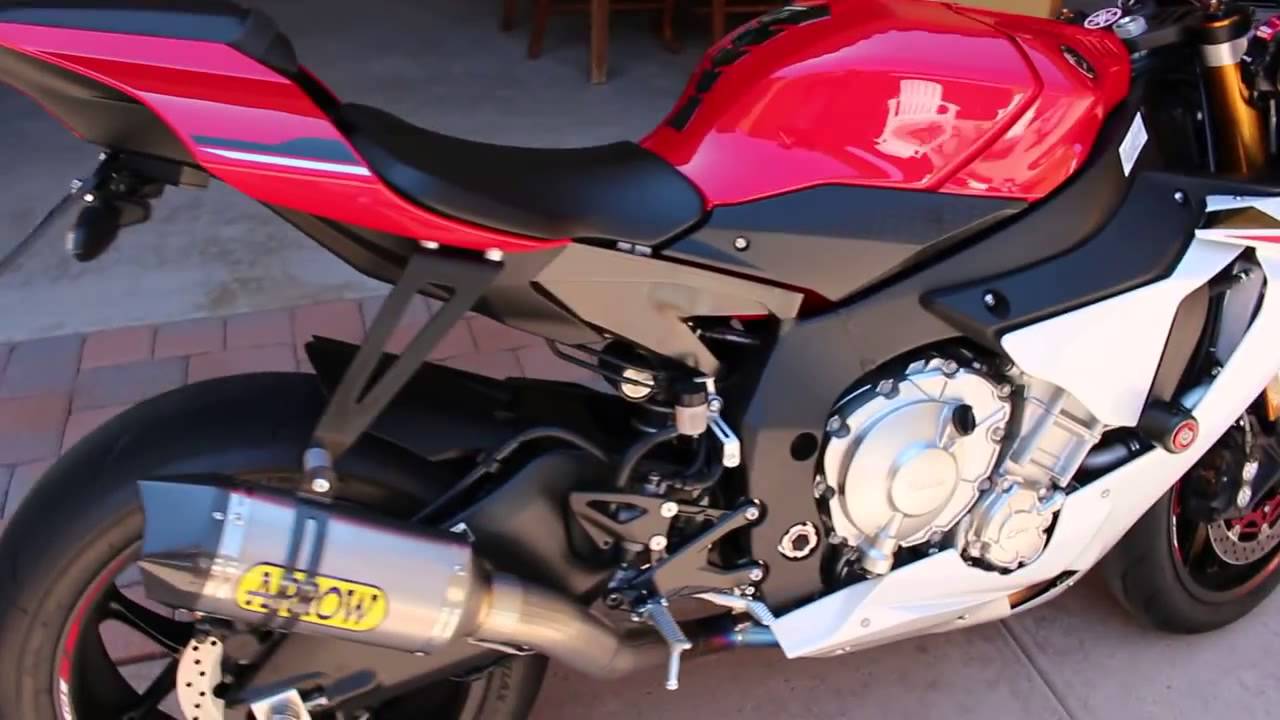 yamaha r1 arrow exhaust