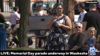 LIVE: Memorial Day Parade gets underway in Waukesha. The first parade since the Christmas Parade …