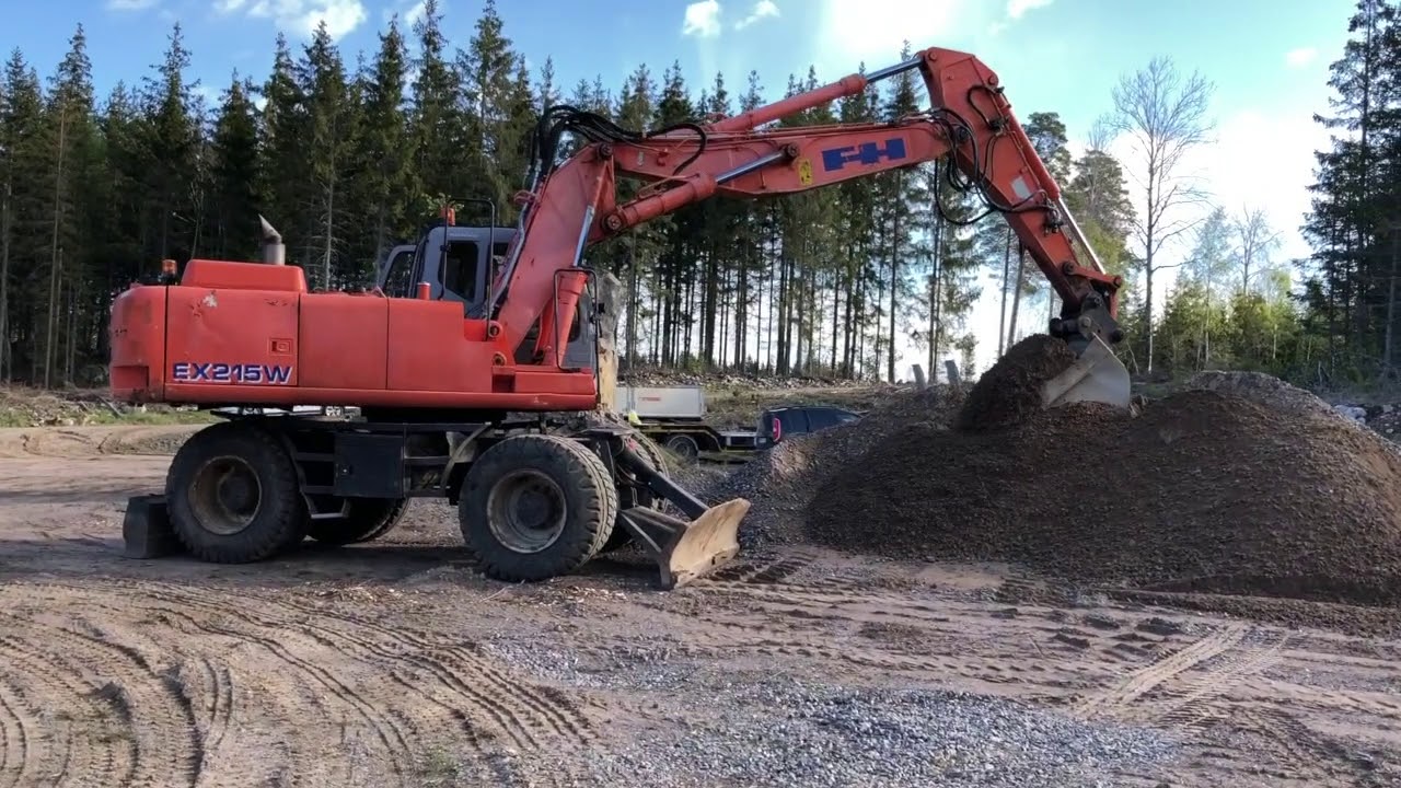 Fiat hitachi ex215w