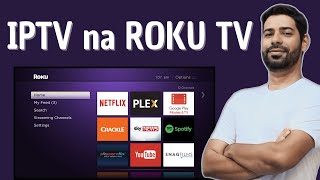 Apps de IPTV na ROKU TV.