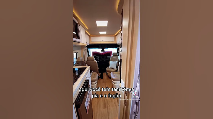 Motorhome MUITO ESPAÇOSO em uma VAN SPRINTER MERCEDES / Santo Inácio Motorhomes
