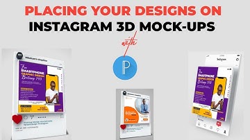 HOW TO PLACE YOUR DESIGNS ON INSTAGRAM 3D MOCK-UPS | PIXELLAB  PERSPECTIVE TOOL TUTORIAL