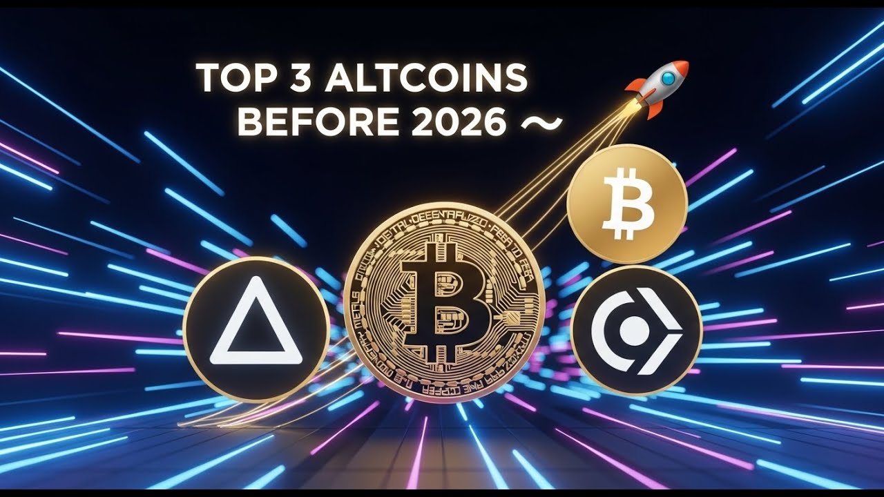 Top 3 Undervalued Altcoins Ready to Explode Before 2026 - YouTube