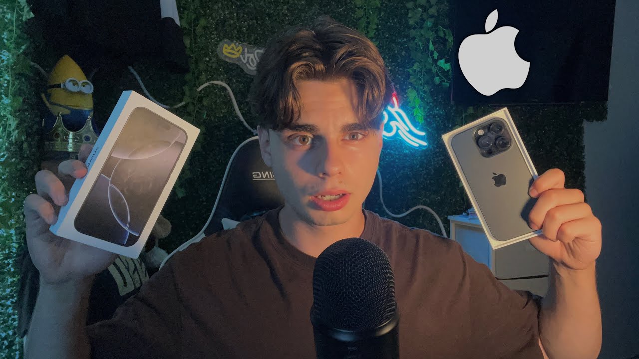 ASMR Mon Nouveau Iphone 16 Pro !